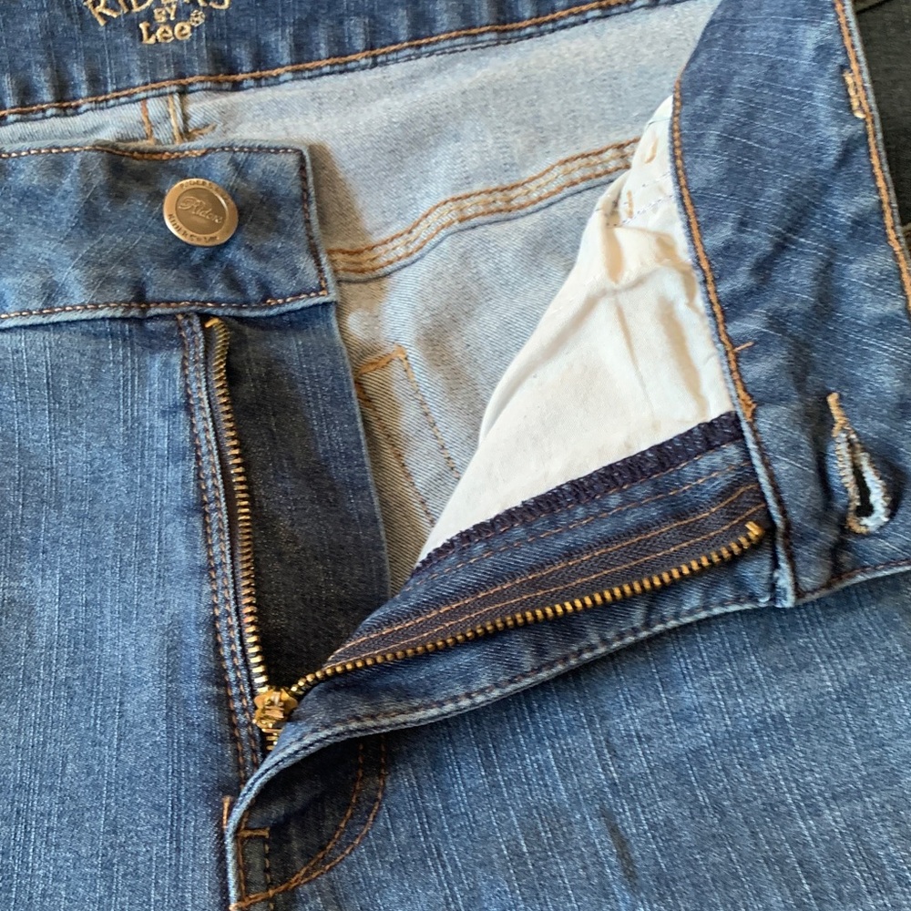 Riders by Lee Dark Blue Boot Cut Jeans - Picture 6 of 10